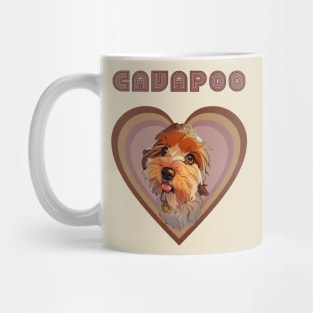 Cavapoo love (autumn) Mug